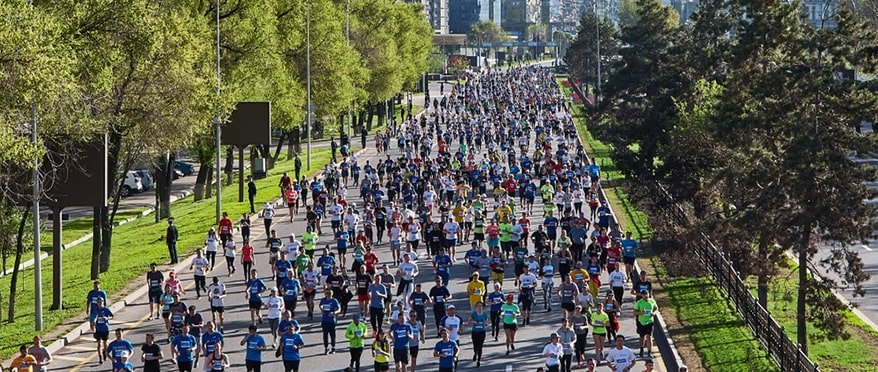 AsstrA Loves the Almaty Marathon