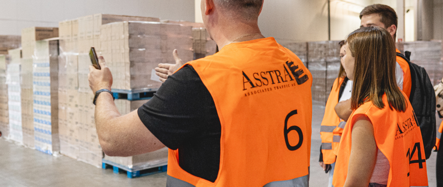 AsstrA has established a consolidation warehouse in China for its client